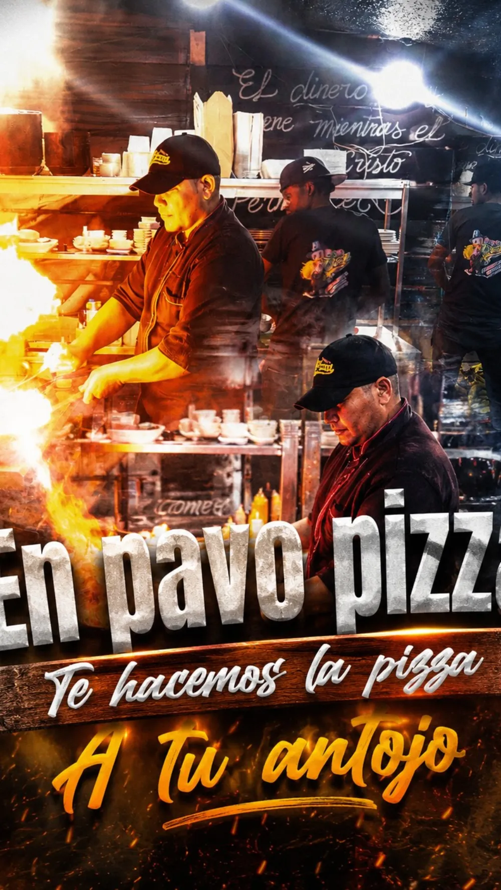DÉJATE ATRAPAR POR LA MAGIA 🪄 — te hacemos la pizza a tu antojo.