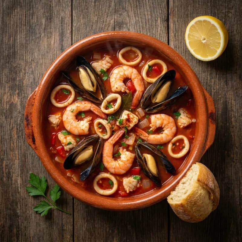 Sopa de Marisco Mixto