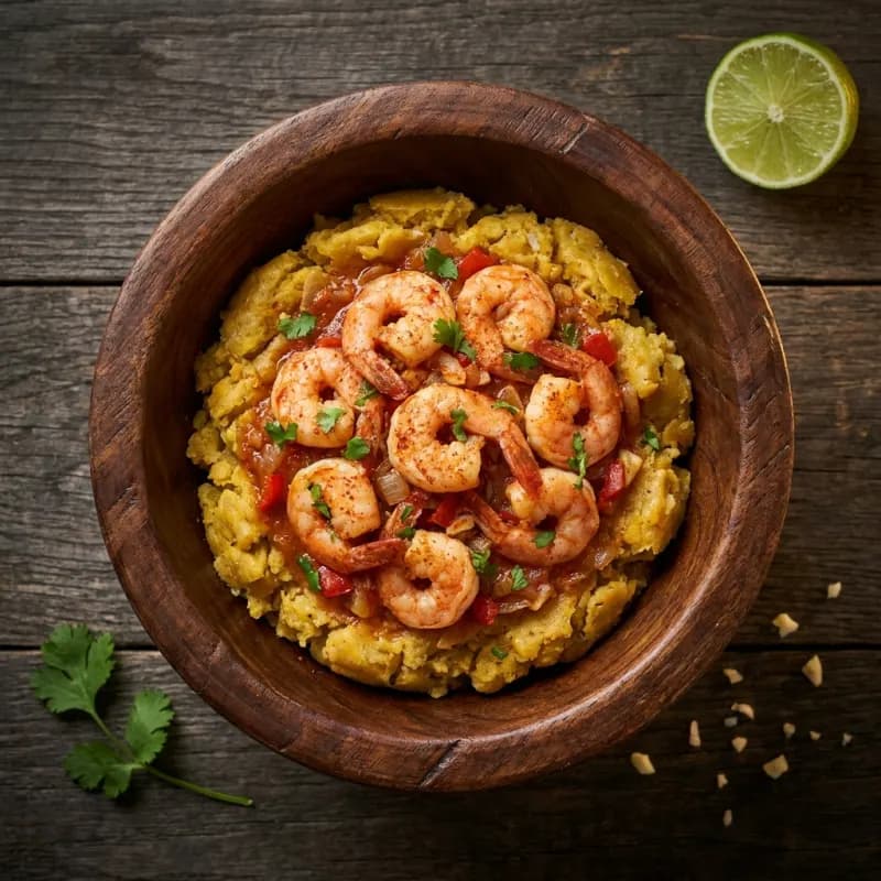 Mofongo de Camarones