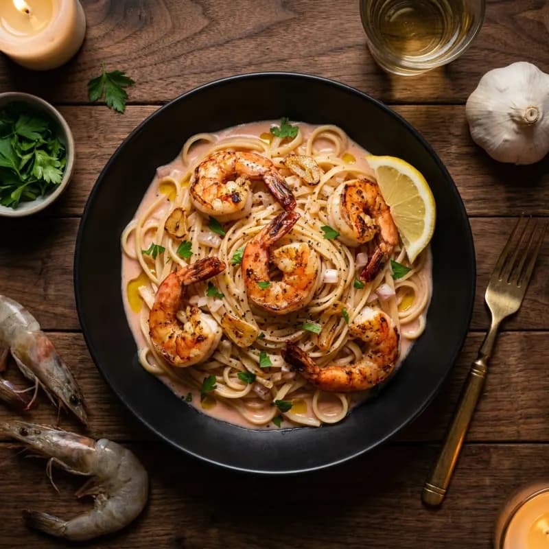 Pasta de Camarones