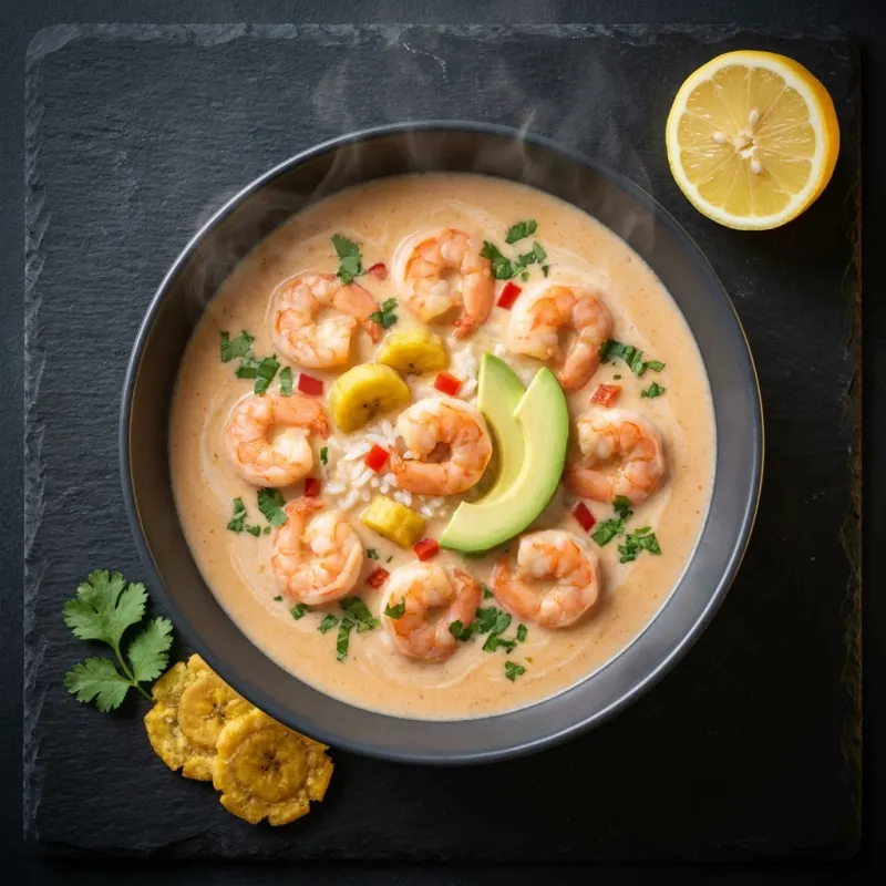 Sopa de Camarones